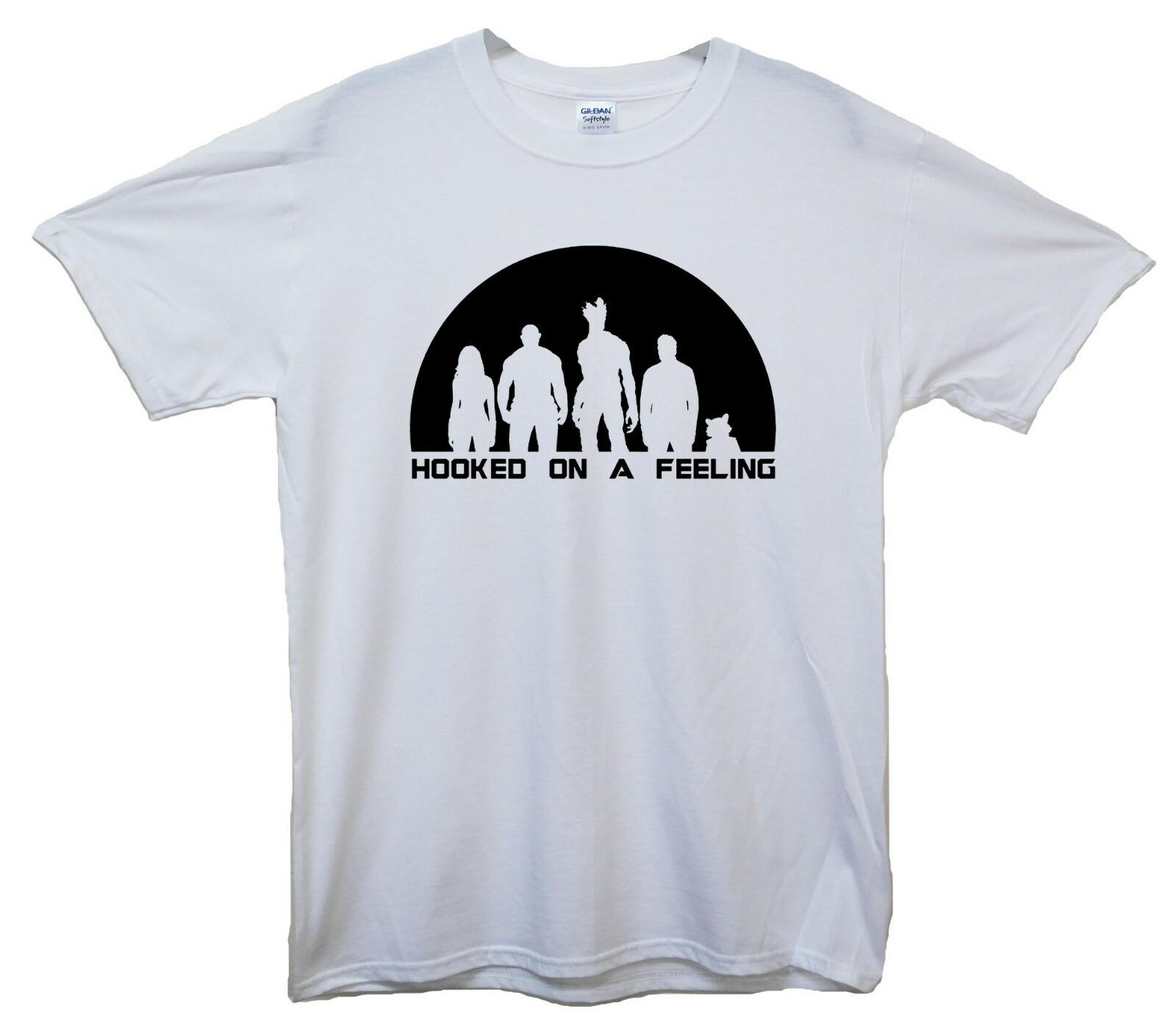 Hooked On A Feeling T-Shirt (Marvel Guardians Inspired) Marvel, Superhero, Thor S разноцветный