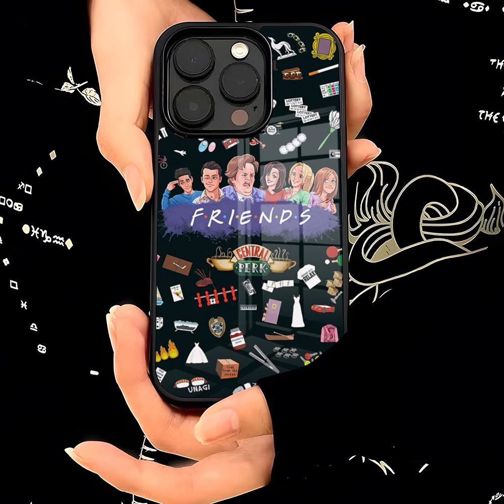 

Friends TV Show Phone Case PC+TPU For Samsung Galaxy S26 S25 S23 S24 S21 S22 S20 Ultra Air Fe Plus Cover Galaxy S25 Ultra