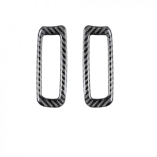 For Mazda CX-9 2016- Carbon Fiber Interior A-Pillar Air Vent Cover Trim