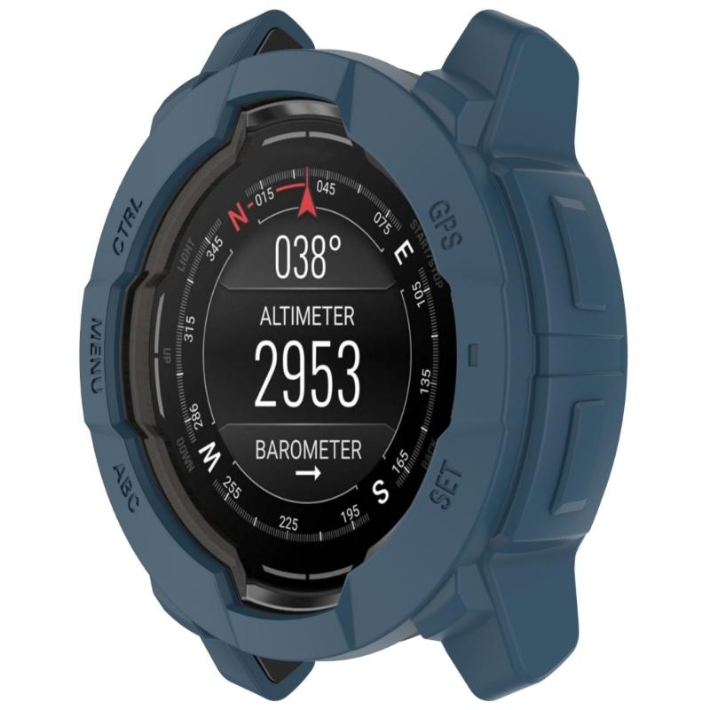 Funda Protectora Fina y Ligera Resistente a Arañazos a Prueba de Golpes Diseños Protector de Reloj Fácil de Usar para reloj Instinct3