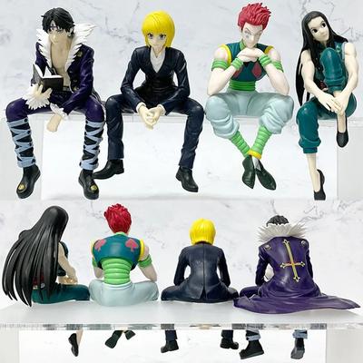 Figura de Anime Hunter×Hunter de 14 cm, Troupe Fantasma Hisoka, Figura de Acción, Tapón para Fideos, Decoración de Habitación, Tapón para Fideos, Modelo de PVC, Juguetes