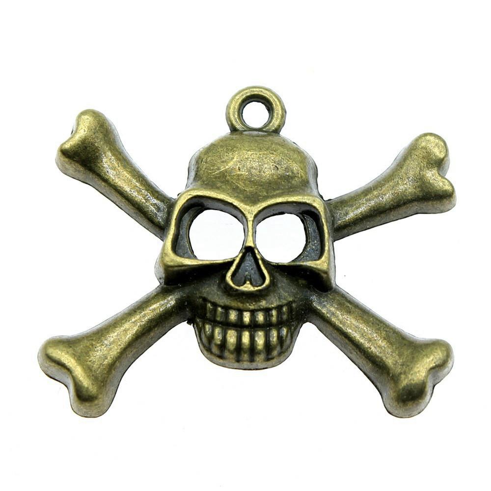Halloween Pranks Charms Multi Color Alloy Pendants For Halloween Gothic Jewelry Accessories