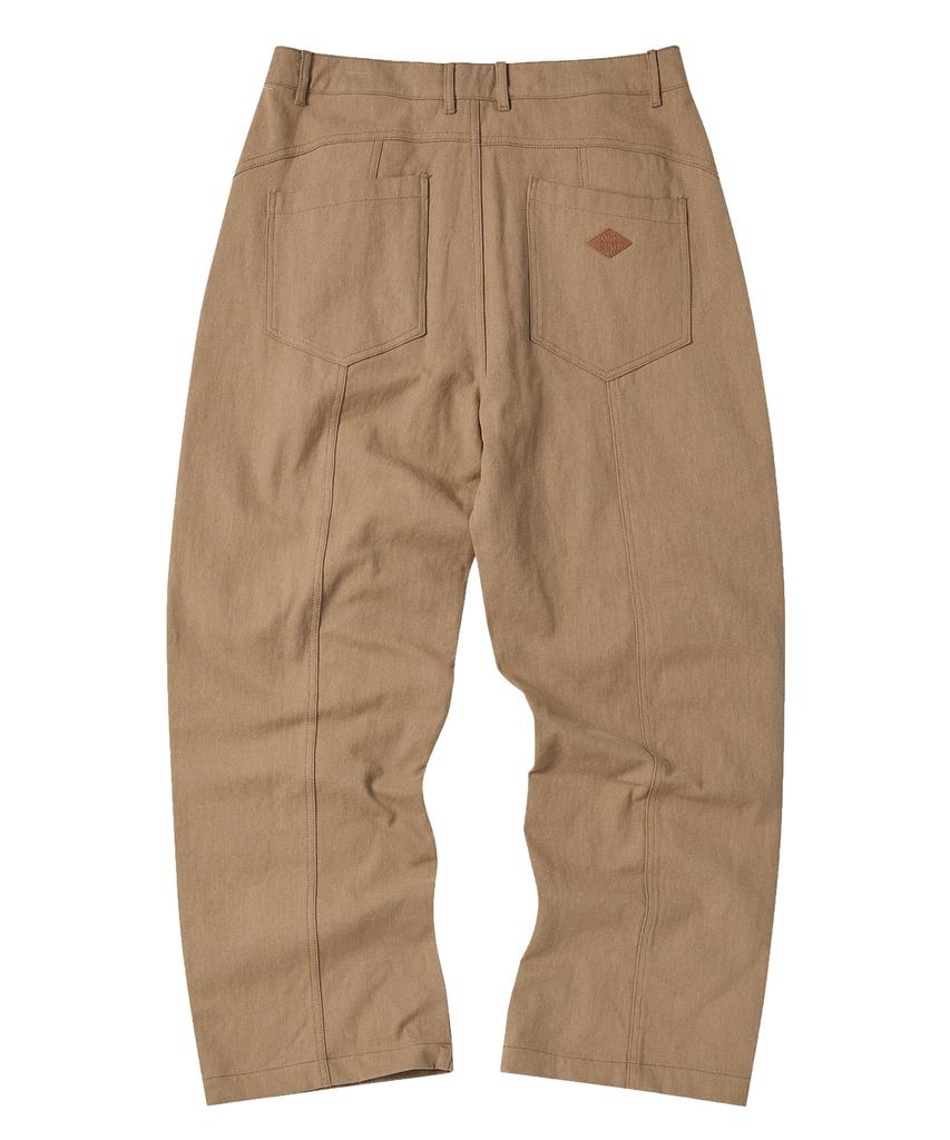 COMONINOZ Parachute Balloon Pants [Beige]