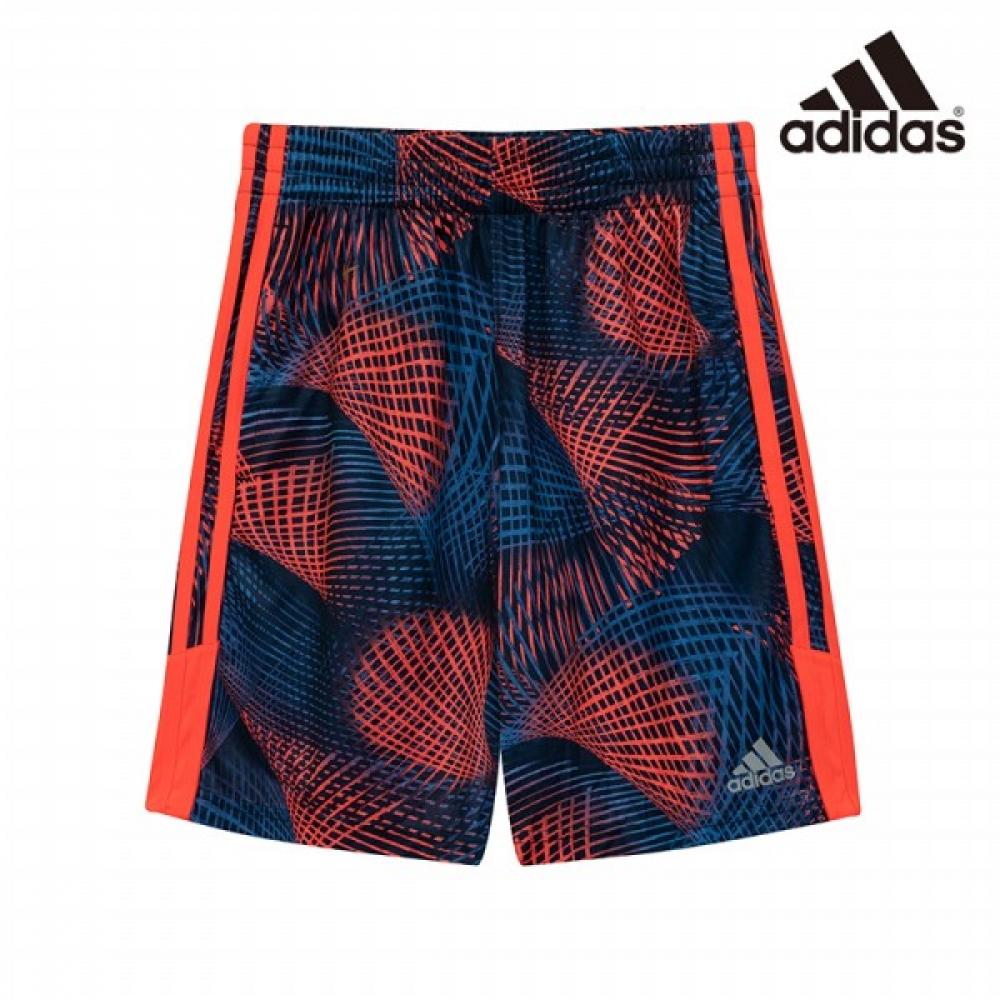 

[Adidas Junior] Adidas Junior Kids Three Line Woven Shorts Pants Hap089 Multi red/M
