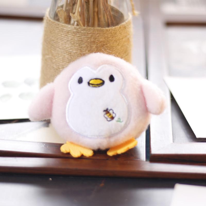 Adorable Plush Penguin Keychain Soft And Cute Mini Animal Doll For Bags And Keys