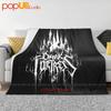 Dark Fortress Logo Dimmu Borgir Naglfar Carach Angren Lord Belial Eis Ultra-Weiche Decke Steppdecke Winter Sofaabdeckung Bettbezüge