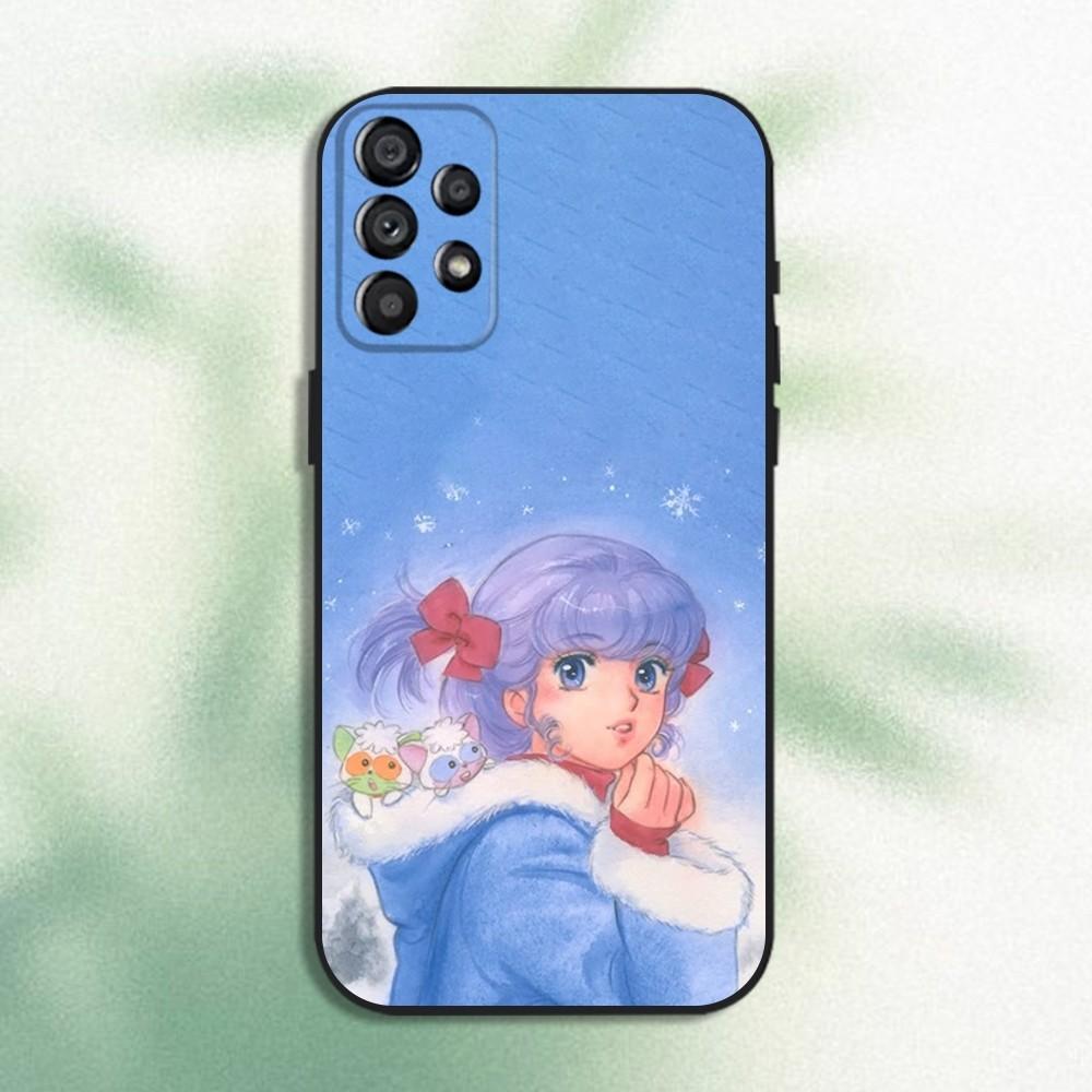 C-Creamy Mami Magic Phone Case For Samsung Galaxy A20,A21s,A22,A31,A32,A52,A53,A72,73,A80 Soft Black Cover