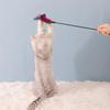 Cats Toys Feathers Wand Interactive Toy Cat Teaser Teaser With Pet Teasing Cat Toy Stick Kitten Cat Pet Cat Supplies Bell