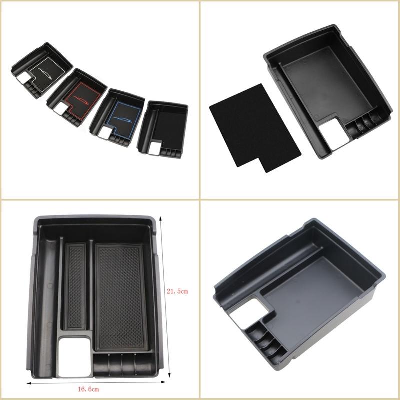Car Armrest Center Storage Box Container Glove Organizer Case For Nissan X-Trail Xtrail T32 2014 - 2024 Tray Accessories