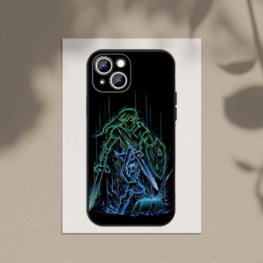 

Z-Zeldas Game Phone Case Phone Case For Apple iPhone 15,14,13,12,11,XS,XR,X,8,7,Pro,Max,Plus,mini Silicone Black Cover iPhone12