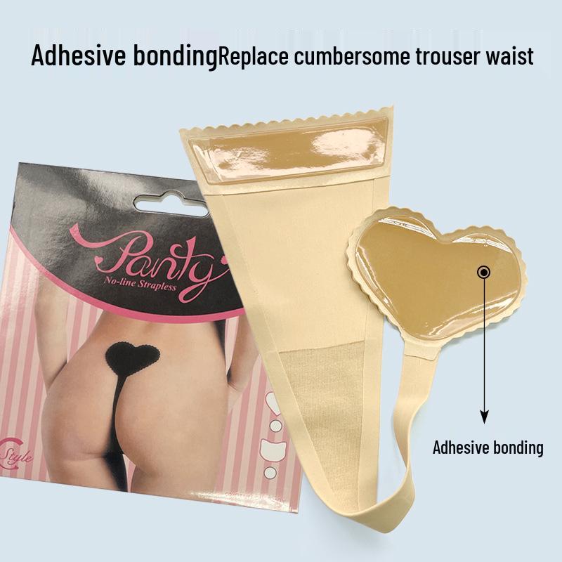 Kadın Dikişsiz Görünmez Pamuklu C-String Tanga Külot