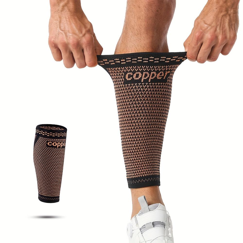 

1pc copper calf cover, calf compression and support cover, suitable for Men s and Women s sports fitness, running S