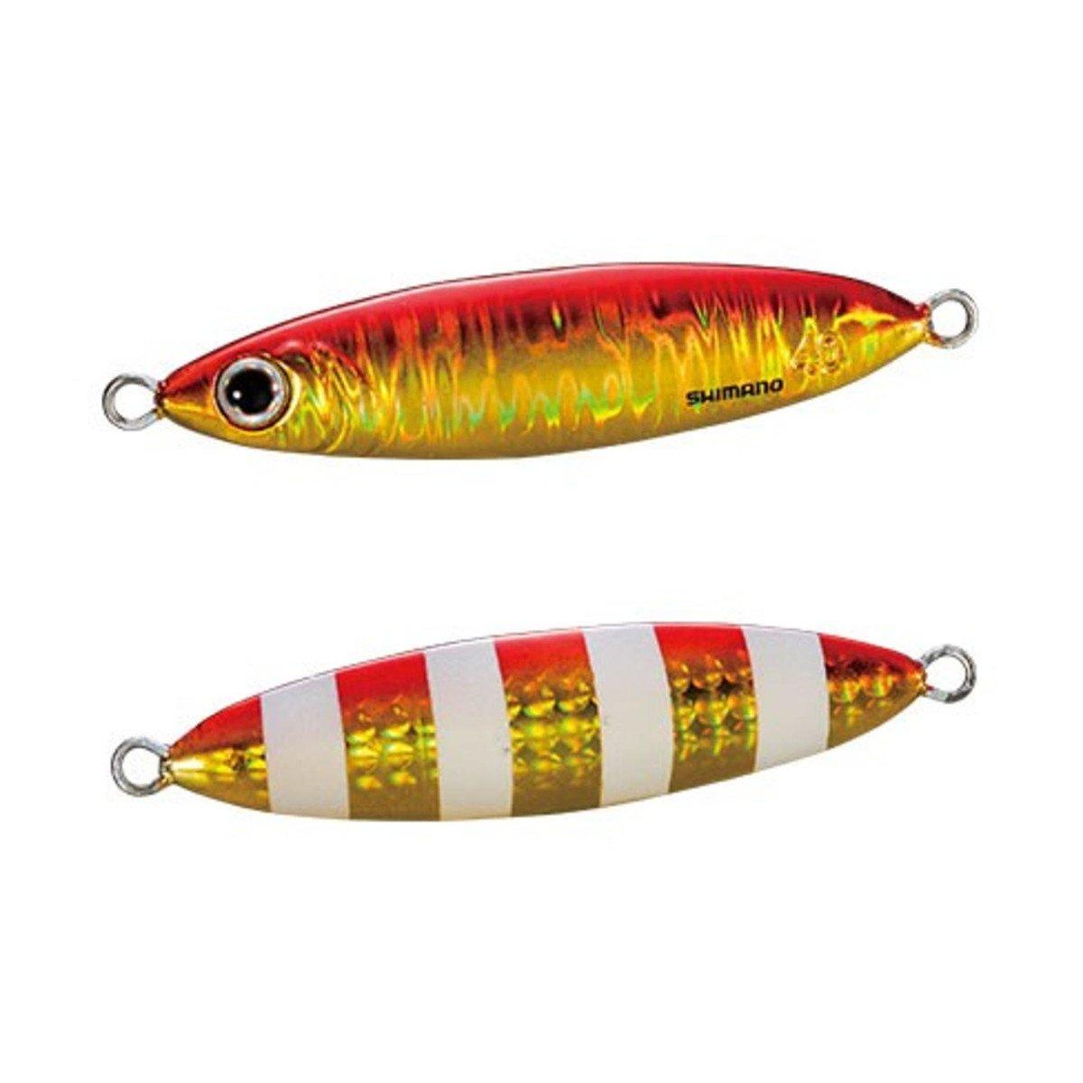 

SHIMANO Metal Jig Colt Sniper Wonderfall 58mm 30g Combi Akakane Zebra Glow 47T JM-503Q Lure