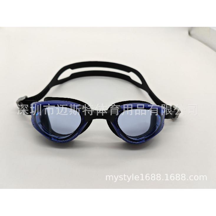 New model of swimming goggles, automatic adjustment, high-definition, long-lasting anti-fog, electroplated swimming glasses Adult swimming goggles