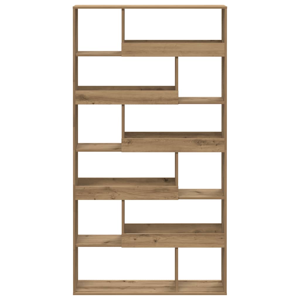 Bookshelf Artisan Oak 100 X 33 X 187.5 Cm Engineered Wood