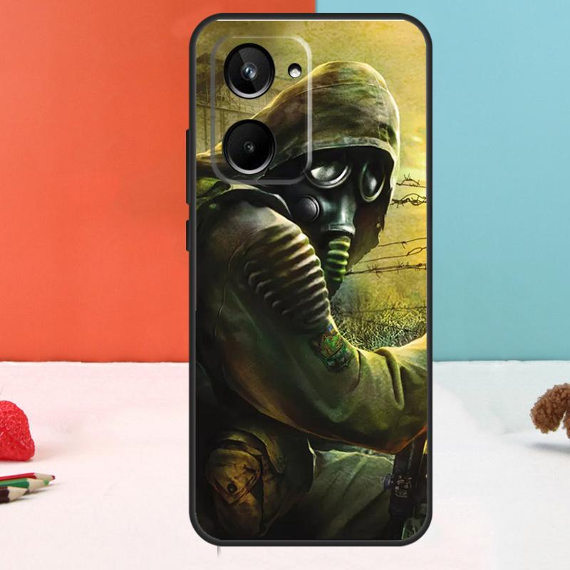 Stalker Clear Sky For Realme GT Neo 5 GT3 GT5 9 10 11 12 Pro Plus C25s C21Y C30 C31 C33 C35 C51 C53 C55 Case