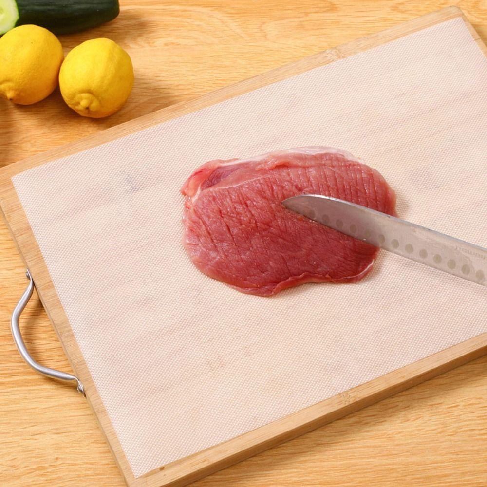 1 Roll Non-Slip Disposable Chopping Board Transparent Chopping Sheets Complementary Food