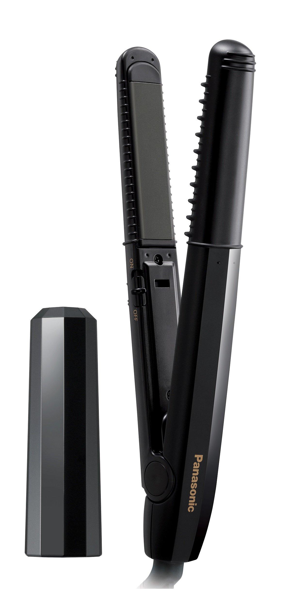 

Panasonic Hair Iron Compact Size Type Black Men s Arrange/Straight 2-Way EH-HV15-K
