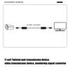 CCTV Video Balun Transceiver, Passive BNC Video Balun Transceiver Transmitters AHD/TVI/CVI/CVBS Connectors for 720P/960P/1080P/3MP/5MP/8MP CCTV