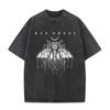 Mens Clothes Tee Shirt Homme Graphic T-Shirts Men Tshirt for Men Ropa Hombre Washed Vintage Bad Omens Print New in Top