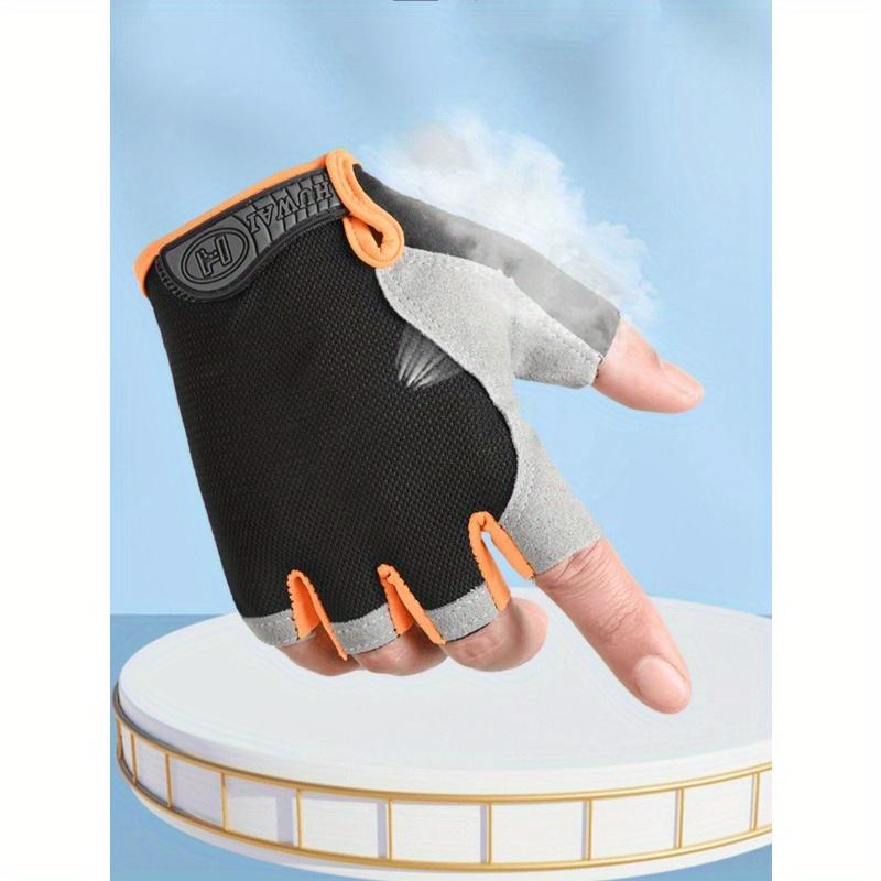 1pair Unisex Outdoor Sports Half Finger Gloves for Workout, Yoga, Cycling, Climbing, Driving, Suitable for Cycling, Riding Motorcycle and Skiing