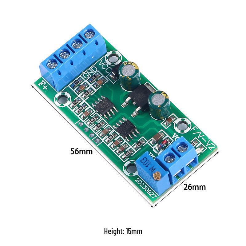 Frequency To Voltage Digital-to-Analog Converter, 0-10V/5V Output F/V Module