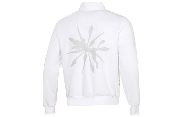Куртки PUMA Унисекс Белый Стойка Умеренный Другое 537033-02 L