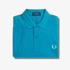 [M6000] Plain Fred Perry Shirt - Cyber Blue/Light Ice Afpm2416000-V09