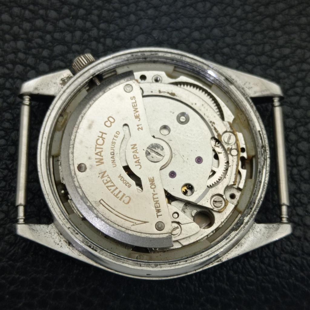 Citizen AUTOMATISK VINTAGE 8200 JAPAN HERREKLOKKE MED ORIGINAL SKIVE a702154-5 R208-a702154