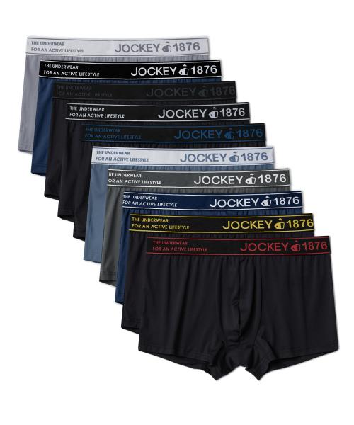 

[Jockey] [10 ШТУК] Трусы с открытой резинкой All-Day Color-Point [Отправка из Кореи] 100% Оригинал 95