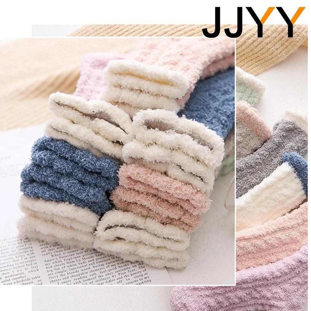Warm Thick Velvet Socks for Women Cozy Plus Size Winter Sleeping Socks for Home Autumn Ankle Socks Bedroom Housewear