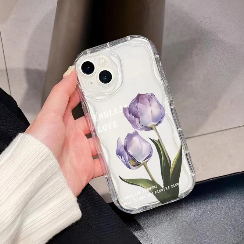 

Fresh Floral Full Coverage Case for iPhone 15 Pro/16 Pro Max/17/13 - Stylish Design for Girls iPhone 17