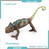 Realistic Reptile Lizard Chameleon Model With Assembleable Chameleon And Gecko Figures For Collectors And Kids