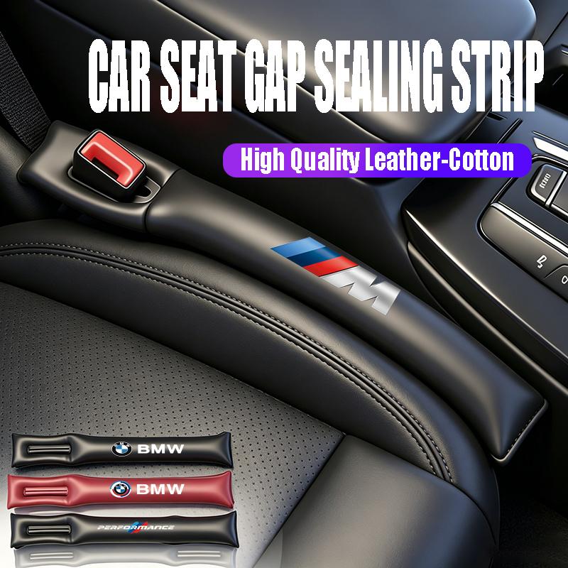 For BMW E81 High Quality Leather Car Seat Gap Sealing Strip Decoration Valve Cap For BMW X1 X2 X3 X5 X4 X6 X7 iX3 F20 F10 F07 E70 E46 E90 E9