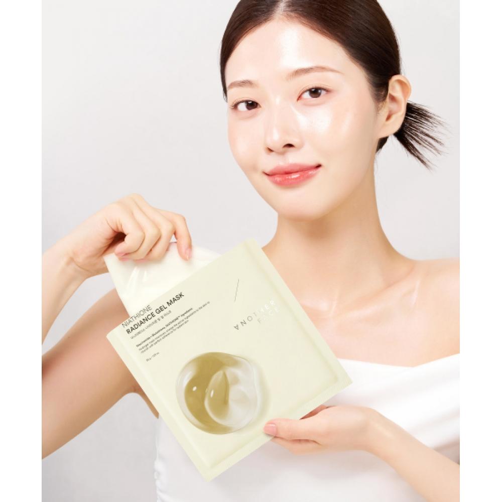 Anotherface Niathion Light Gel Mask 1box  4 Pack   + Sample Kit Free 