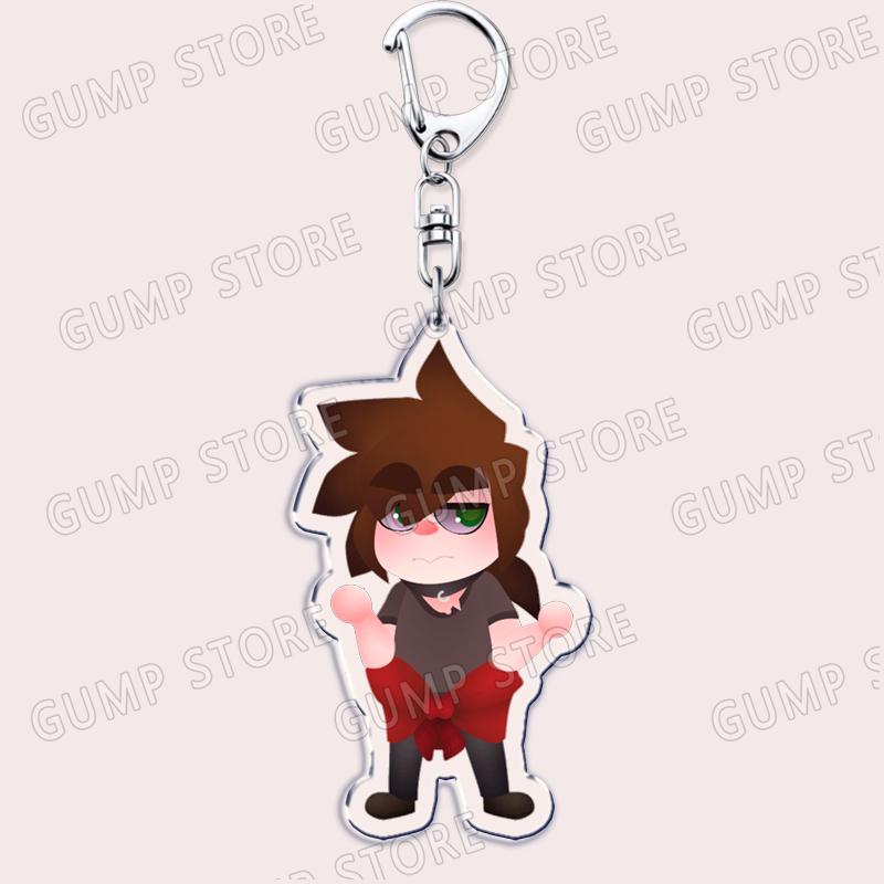 Game YKMET Boyfriend To Death Keychain for Accessories Cute Pet Strade Ren Lawrence Keyring Jewelry Friends Fans Gamers Gifts