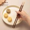 Natural Wood Non-slip Chopsticks Set (5 Pairs)