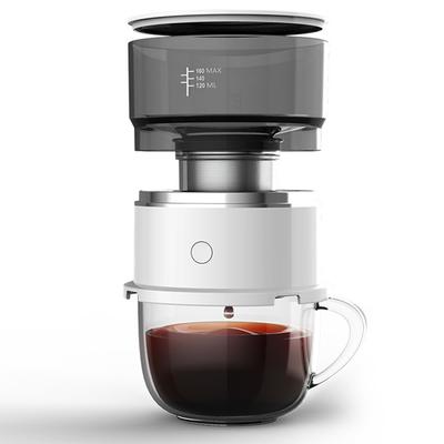 Cafetière à expresso Portable, réservoir d'eau Tritan, Mini cafetière électrique goutte à goutte pour l'extérieur