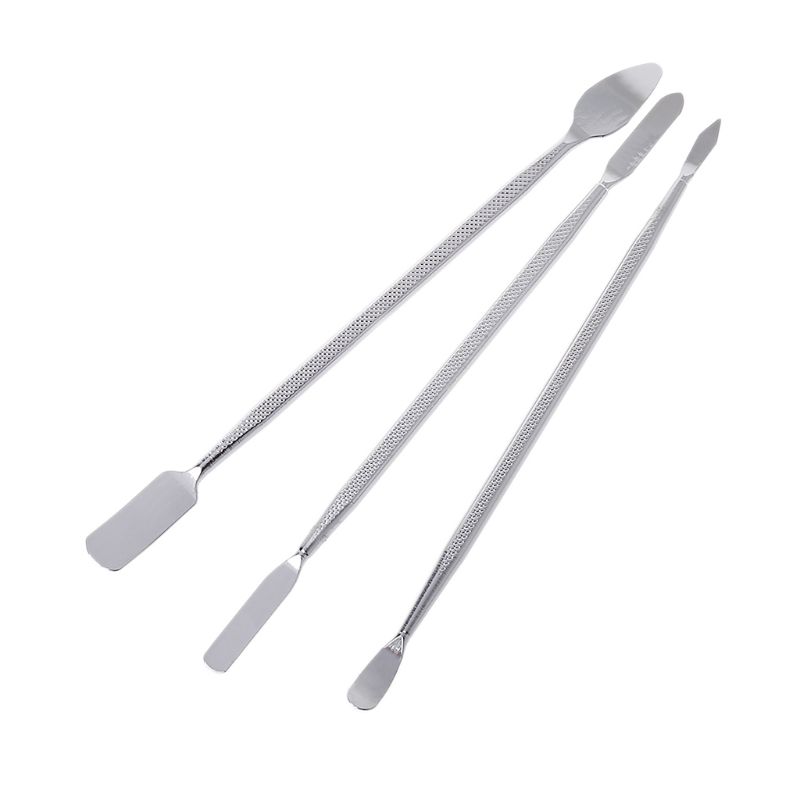 3 Pcs / Set Stainless Steel Spudger Cellphone Laptop Repair Tools for phone Other серебряный