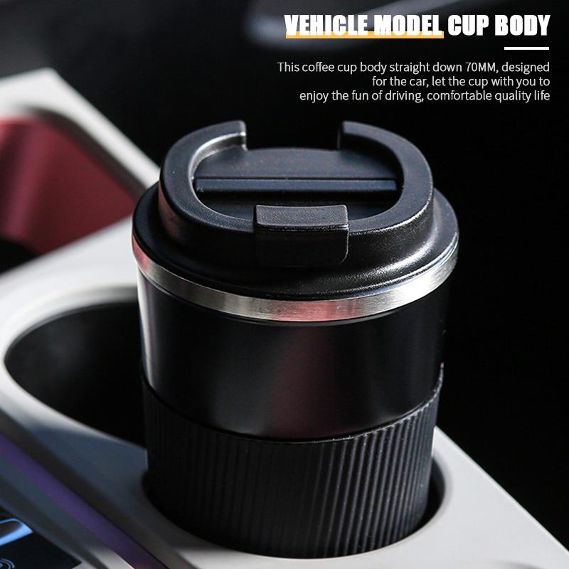 510ML Travel Coffee Mug Stainless Steel Thermal Mug Leakproof Car Tumbler Vacuum Flasks Portable Insulated Bottles