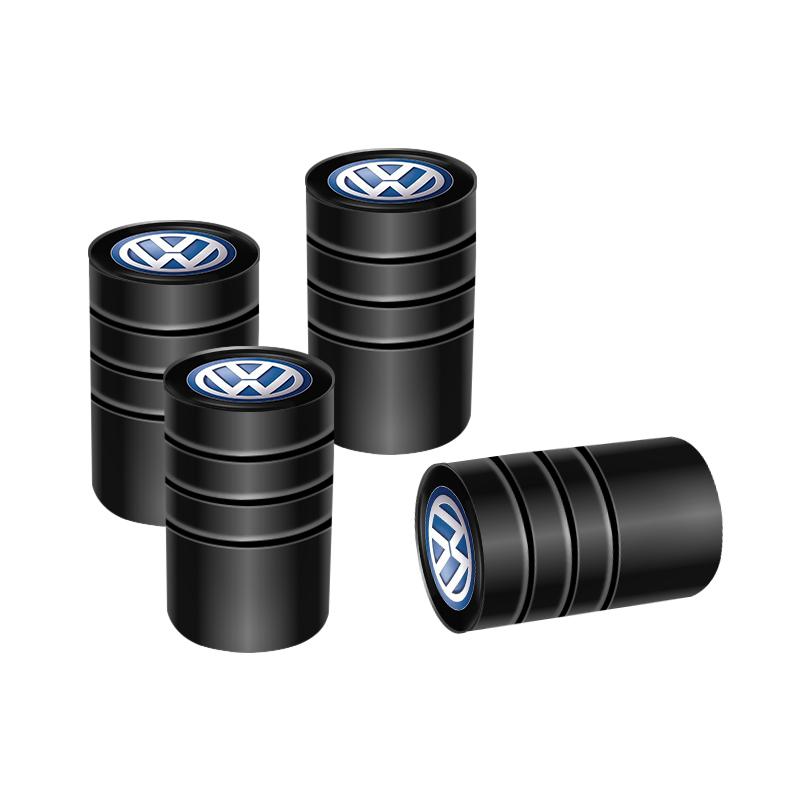 Für VOLKSWAGEN VW Auto Reifen Rad Ventilkappen Abdeckung Wildleder Auto Schlüsselanhänger Ring Schlüsselanhänger Für Volkswagen GTI Golf Tiguan Jetta Transpo