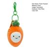 Plysch Nyckelring Härliga Apelsiner Banan Persika Morot Plyschleksak Kreativa Dekorativa Tillbehör Fylld Grönsak Frukt Docka Nyckelring Hänge
