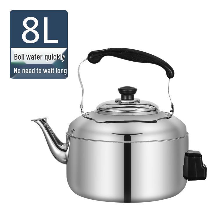 Електричний чайник з нержавіючої сталі великої місткості - Швидке закипання для комерційного та домашнього використання