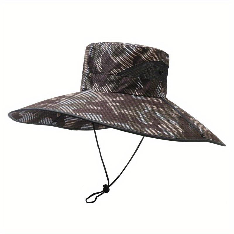 Anti-UV Sports Hat Fishing Insect Protective Cap Breathable Full-Mesh Head Net Hat Camping Hiking Hat Adjustable Unisex Hat