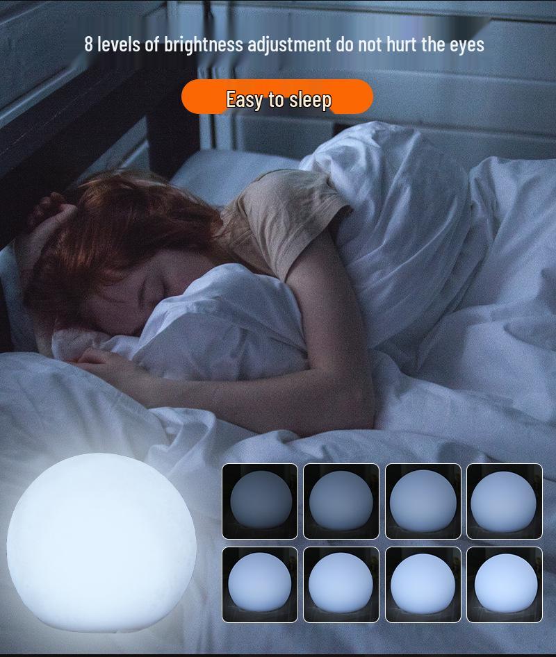 Remote-Control Seven-Color LED Night Light Sphere for Holiday Home Décor