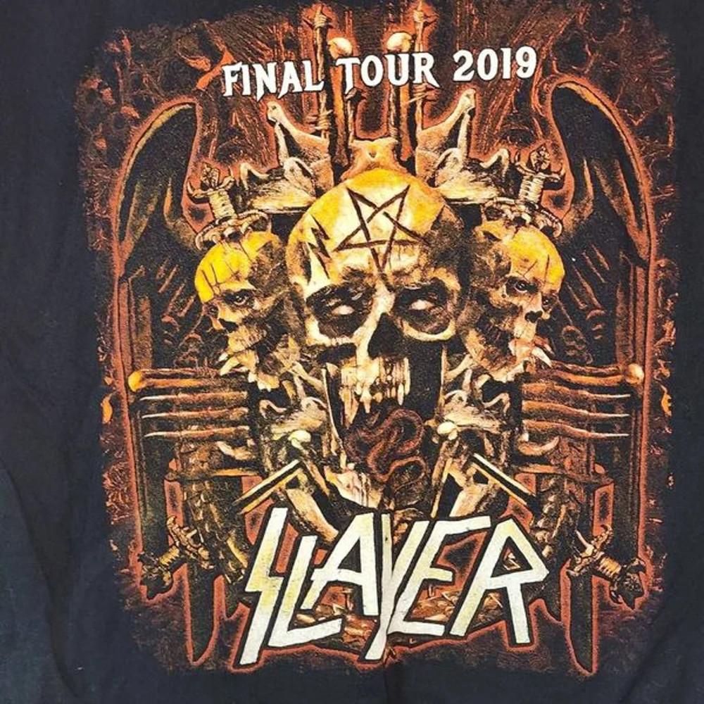 Slayer Final Tour 2019 Double Sided Tour Shirt Unisex T-Shirt XXXXL