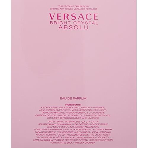 Eau De Parfum - VERSACE - Bright Crystal ABSOLU - 90 Ml - Woman - Floral