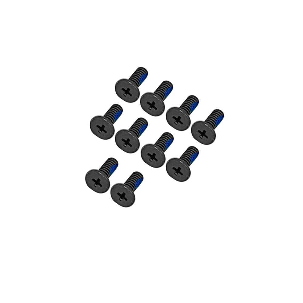 HSSDTECH Laptop Bottom Cover Screws for HP Probook 450 455 G6 G7 (Black)