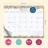 S&O Fruity Magnetic Fridge Calendar from July 2025-Dec 2026 - Tear-Off Refrigerator Calendar to Track Events & Appointments - 18 Month Magnetic