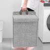 Large Capacity Sundries Storage Bag Punch Free Collapsible Laundry Basket  Bedroom